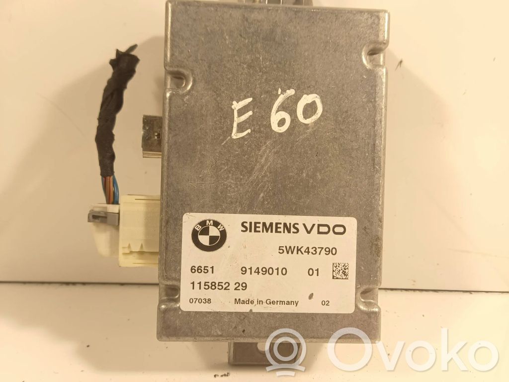 BMW 5 E60 E61 Camera control unit module 