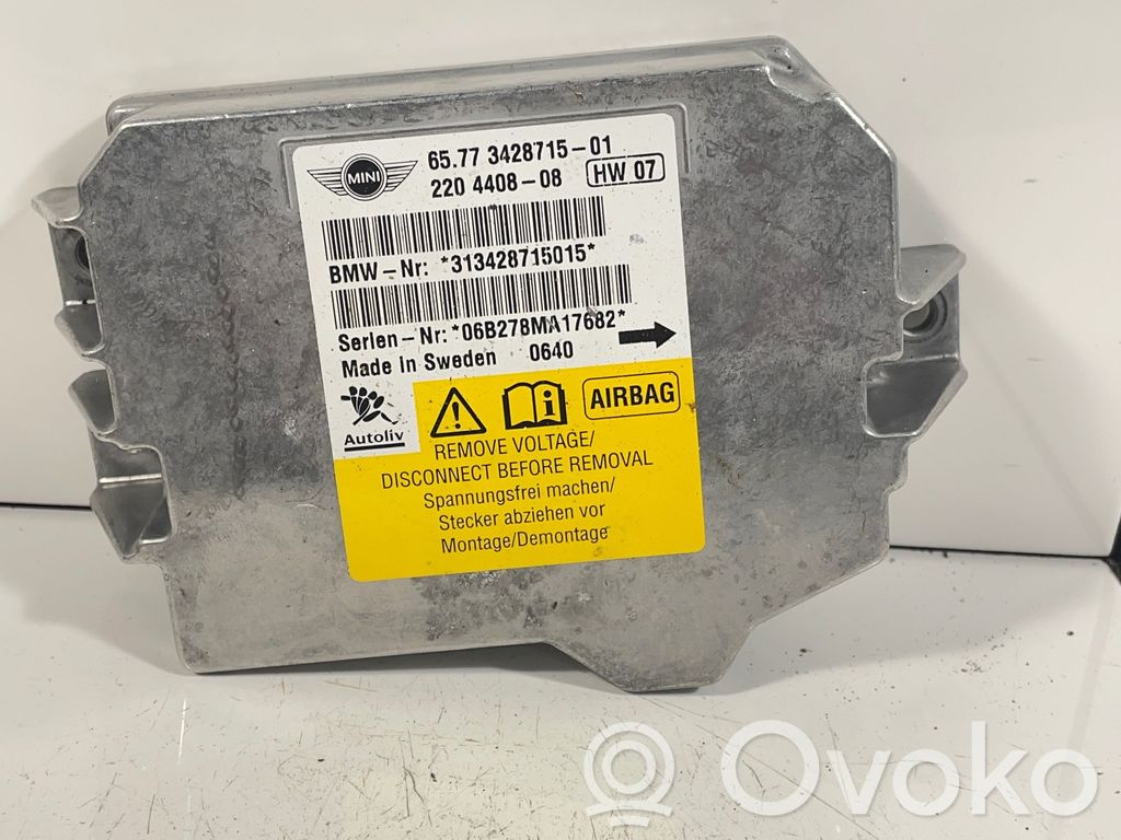 Mini One - Cooper Coupe R56 Unitate/modul de comandă airbaguri 