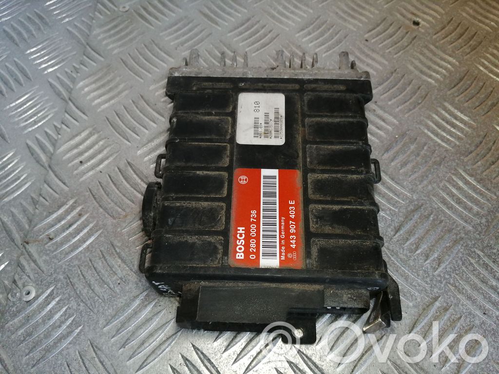 Engine control unit/module   443907403E,0280000736