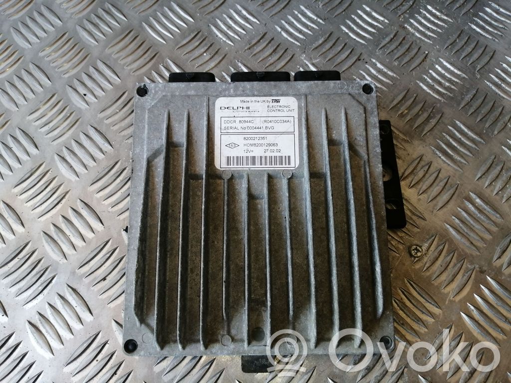 Renault Clio II Variklio valdymo blokas 