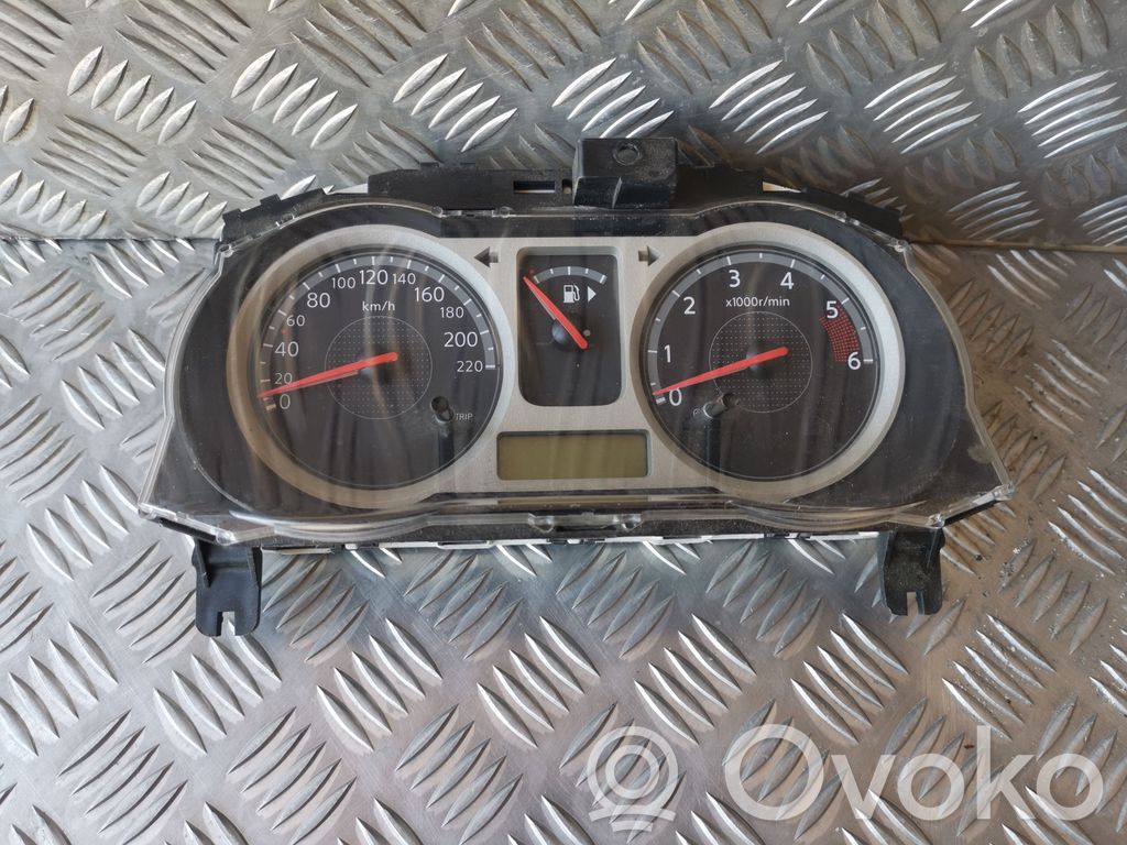 Nissan Note (E11) Spidometrs (instrumentu panelī) 