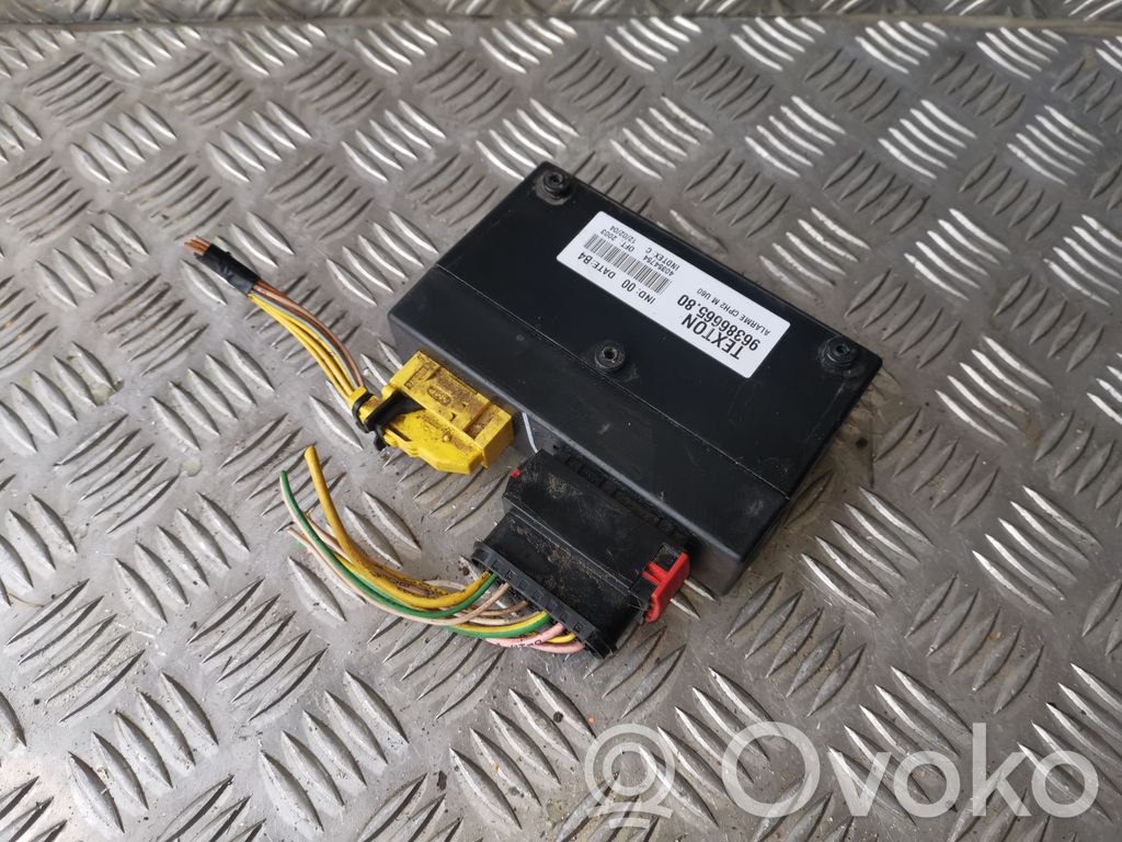 Peugeot 806 Other control units/modules 
