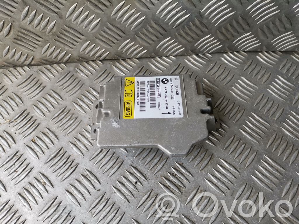 BMW 3 E90 E91 Gaisa spilvenu vadības bloks 