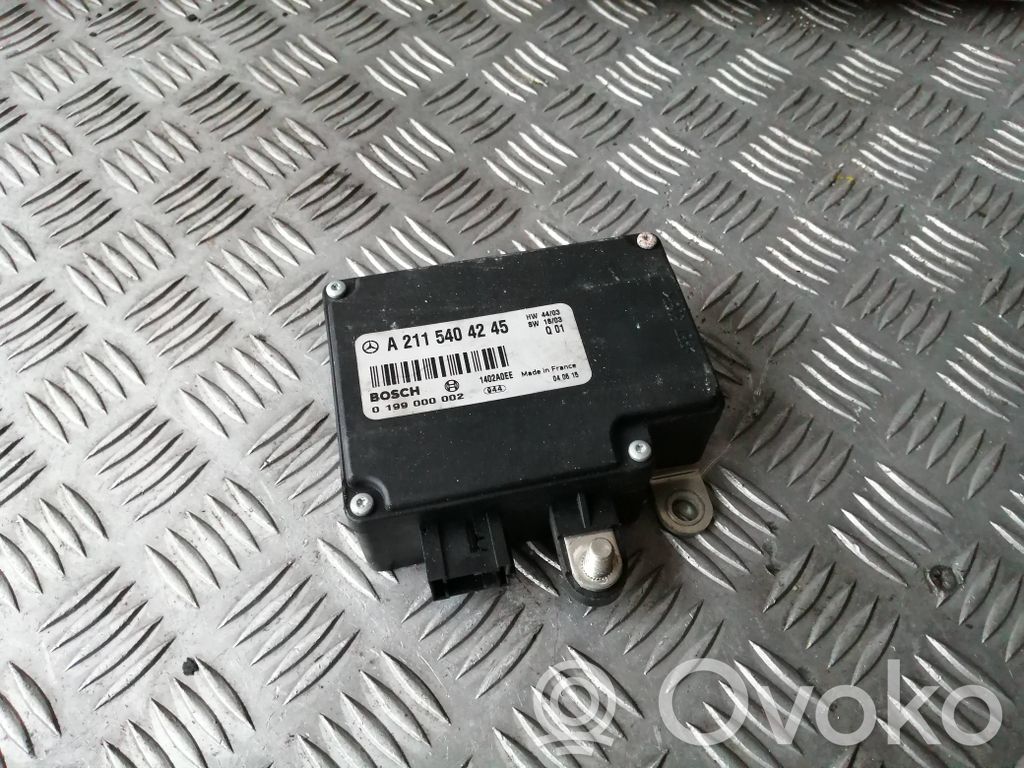 Mercedes-Benz E W211 Modul control baterie 