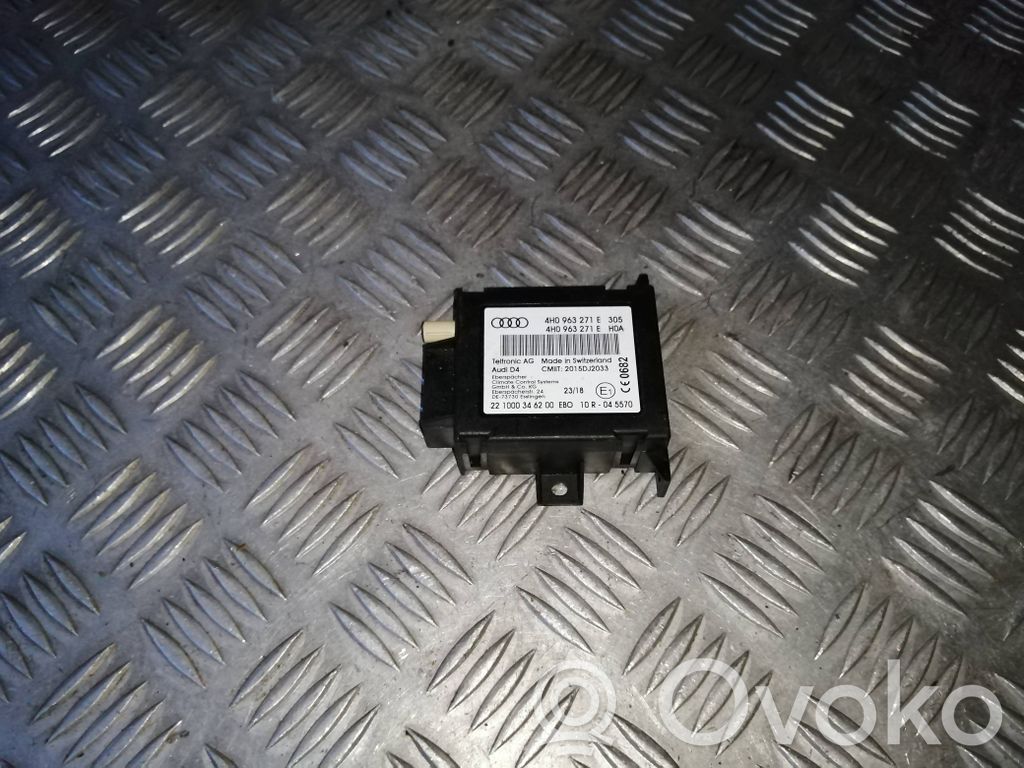 Audi A6 S6 C7 4G Auxiliary heating control unit/module 