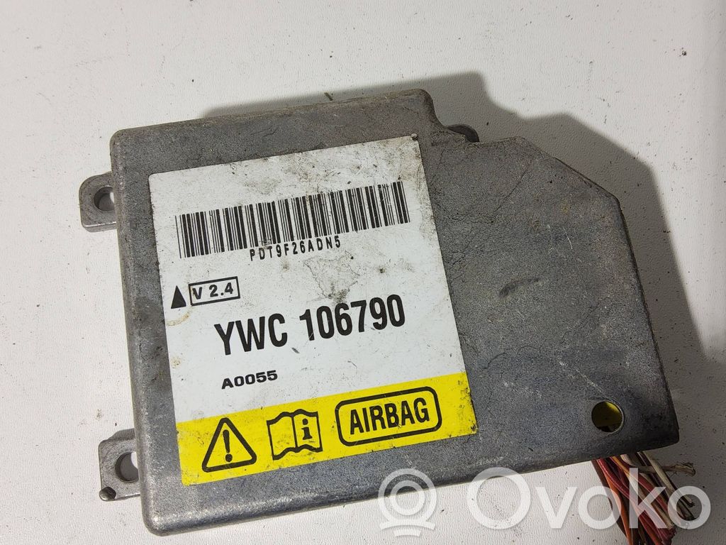 Airbag control unit/module   YWC106790,A0055,PDT9F26ADN5
