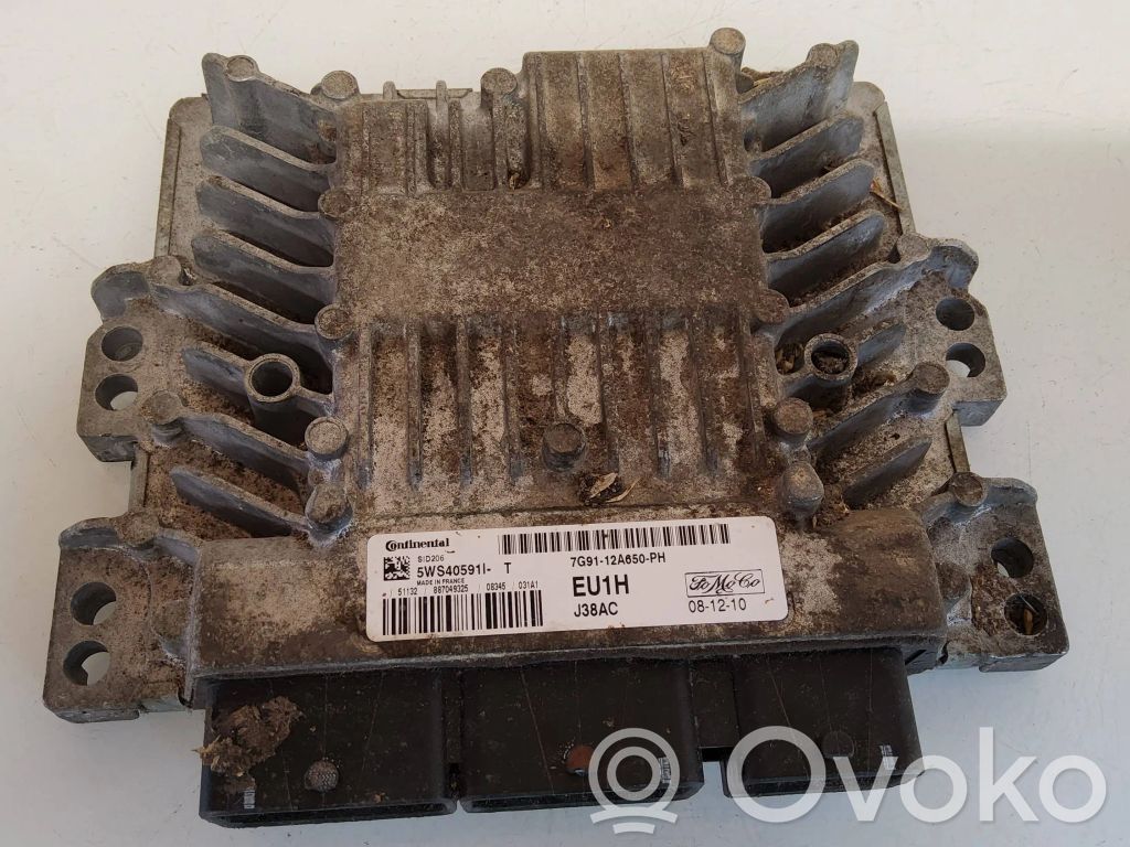 Engine control unit/module   7G9112A650PH,5WS405911