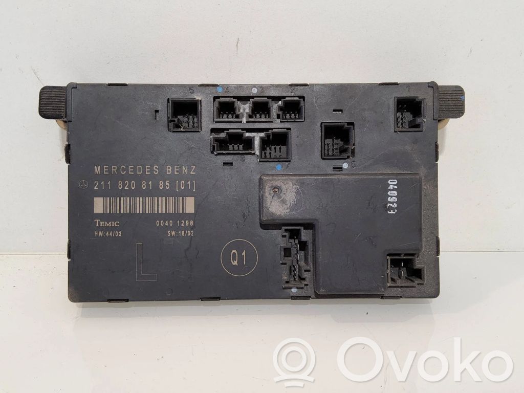 Mercedes-Benz E W211 Door control unit/module 