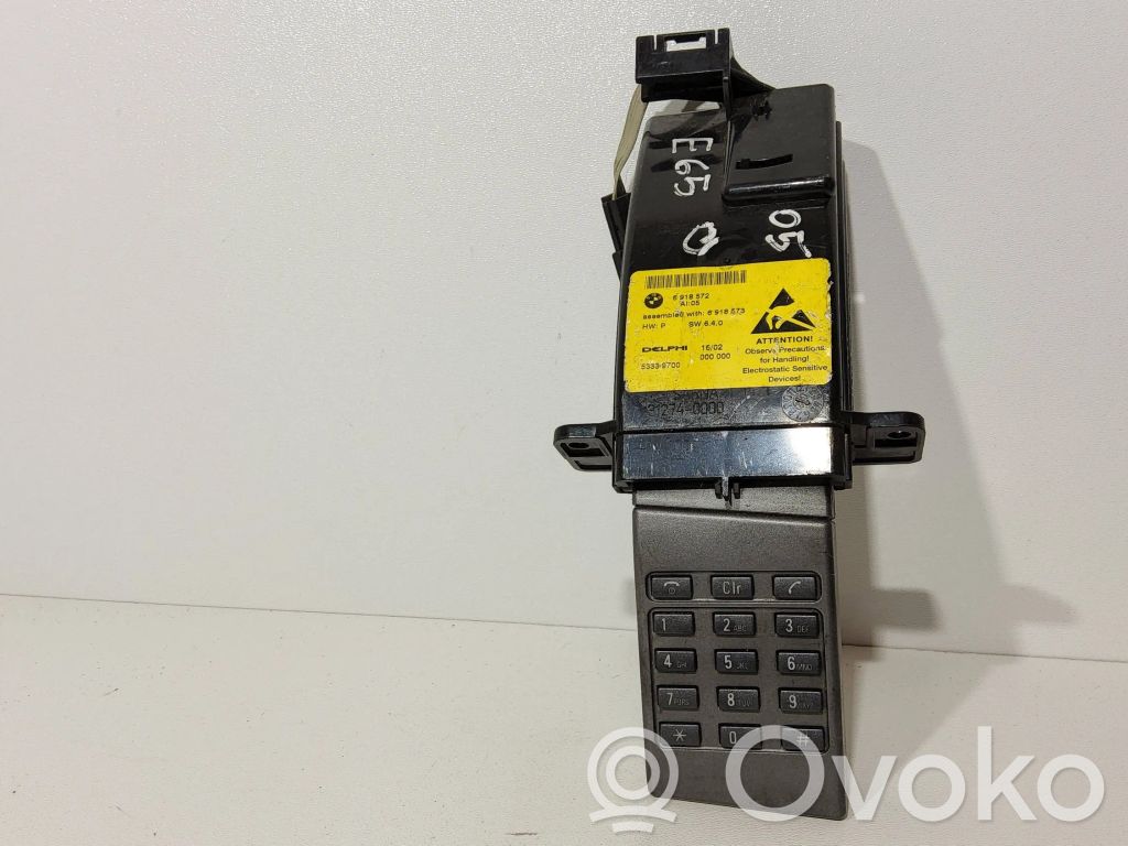 BMW 7 E65 E66 Telefono klaviatūra 