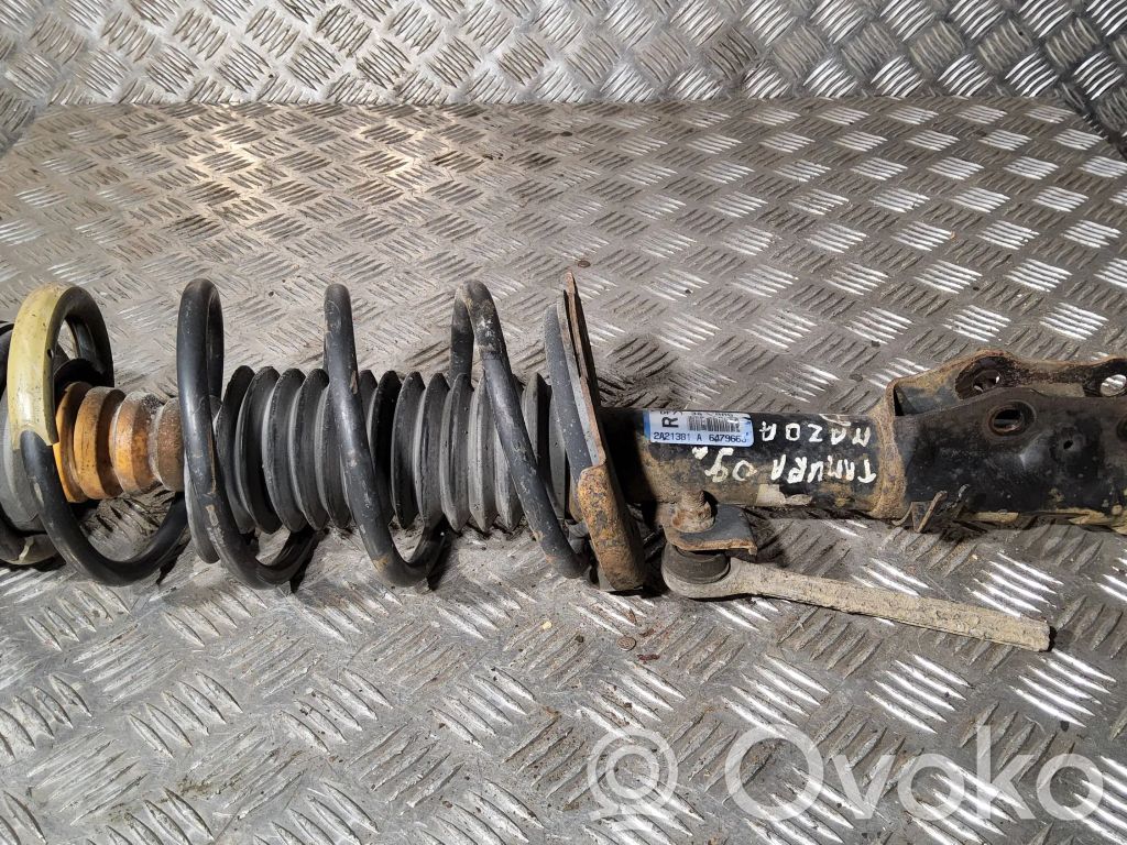 Mazda 2 Front shock absorber with coil spring 