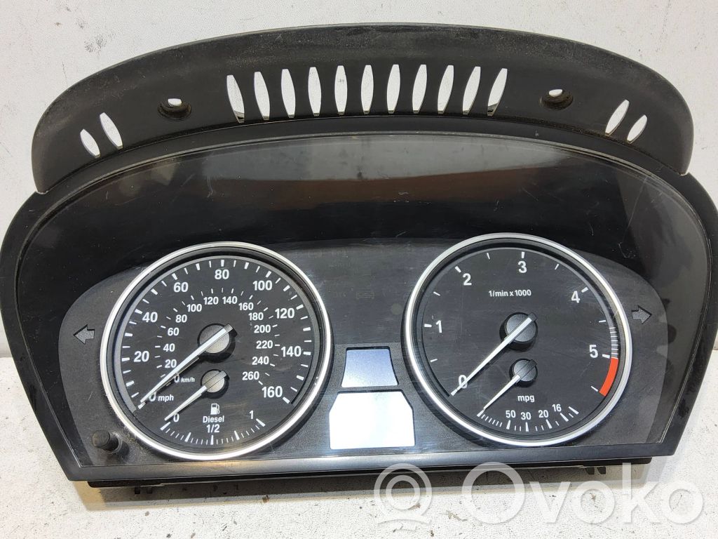 BMW 5 E60 E61 Speedometer (instrument cluster) 