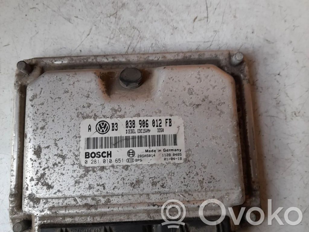 Volkswagen Golf IV Engine control unit/module 