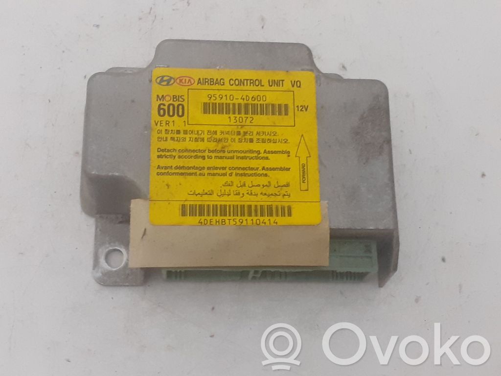 KIA Carnival Airbag control unit/module 