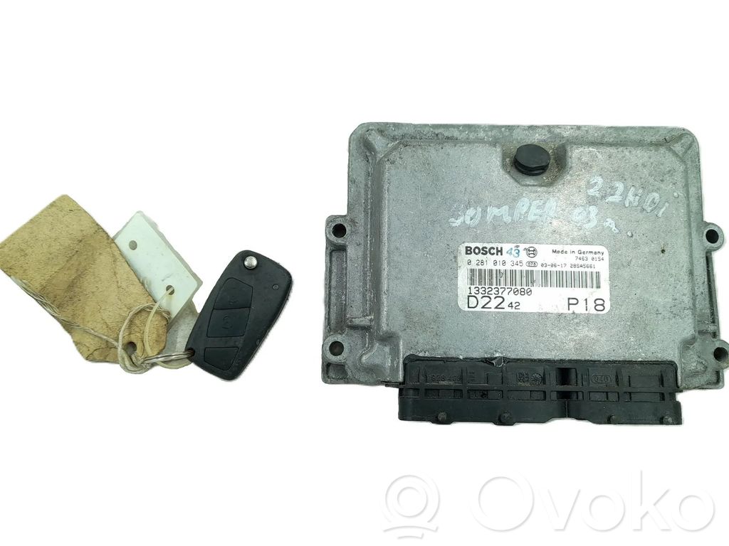 Citroen Jumper Engine control unit/module 