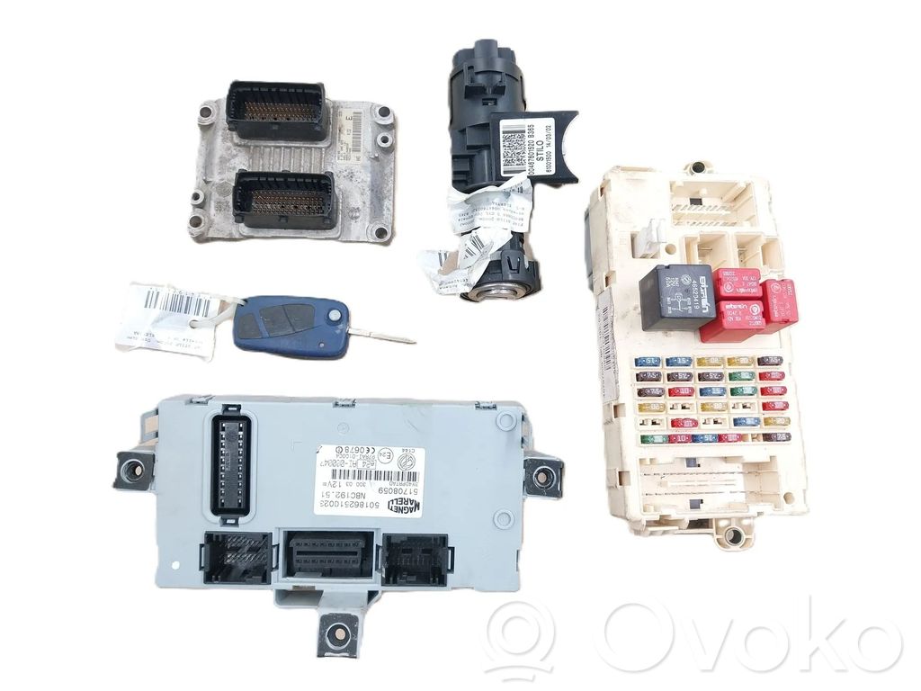 Fiat Stilo Engine ECU kit and lock set 