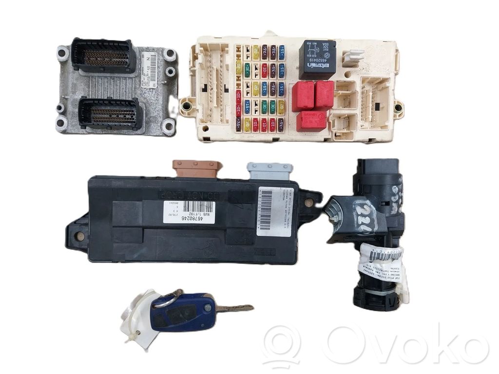Fiat Stilo Engine ECU kit and lock set 