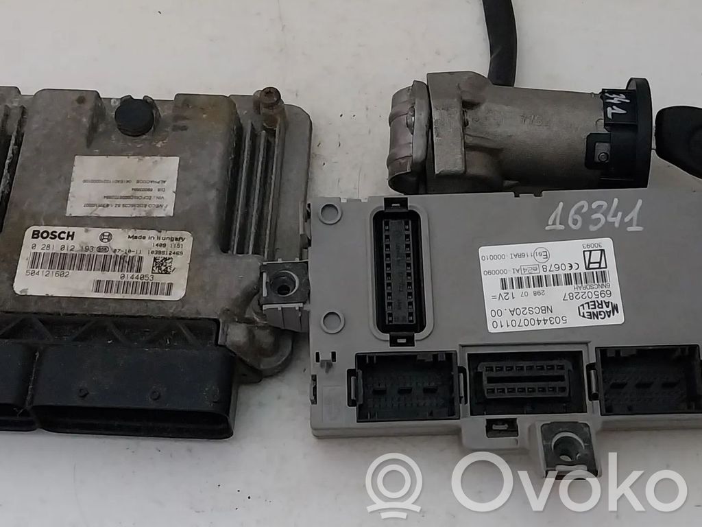 Iveco Daily 4th gen Komputer / Sterownik ECU i komplet kluczy 