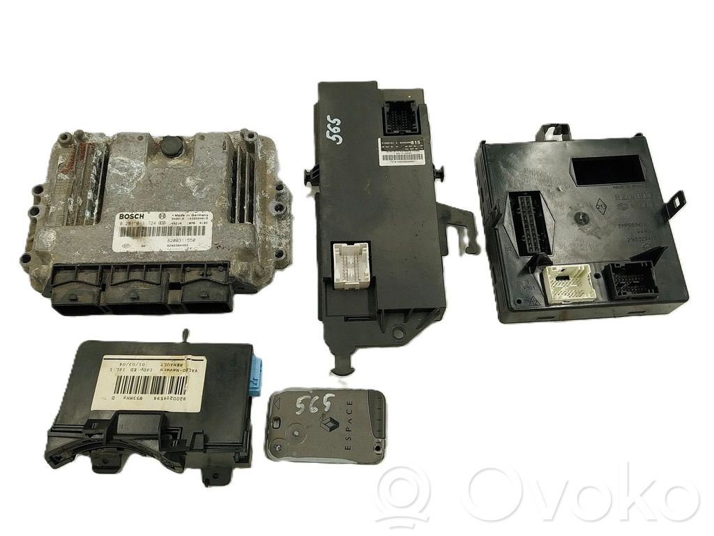 Renault Espace -  Grand espace IV Kit calculateur ECU et verrouillage 
