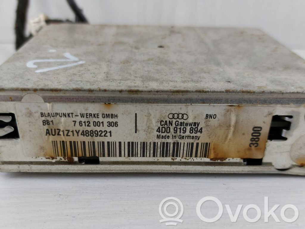 Audi A6 S6 C5 4B GPS navigation control unit/module 