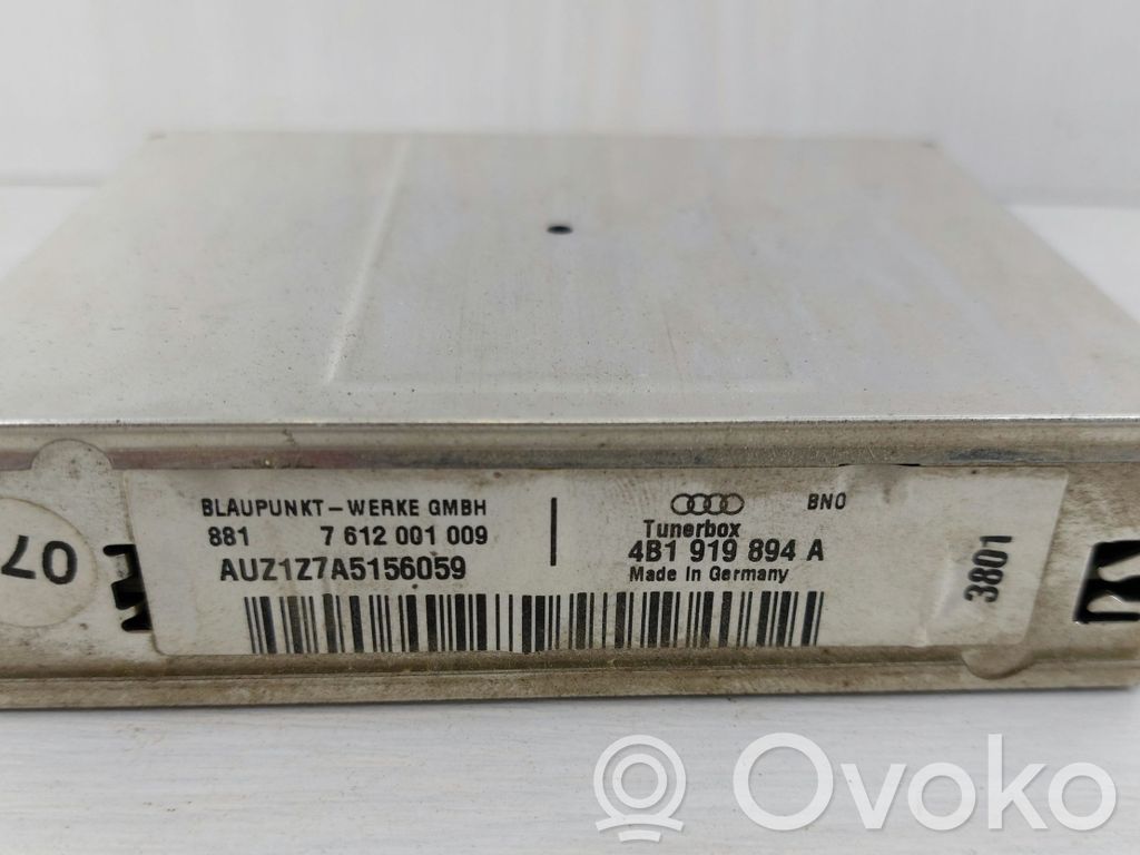 Audi A6 S6 C5 4B GPS navigation control unit/module 