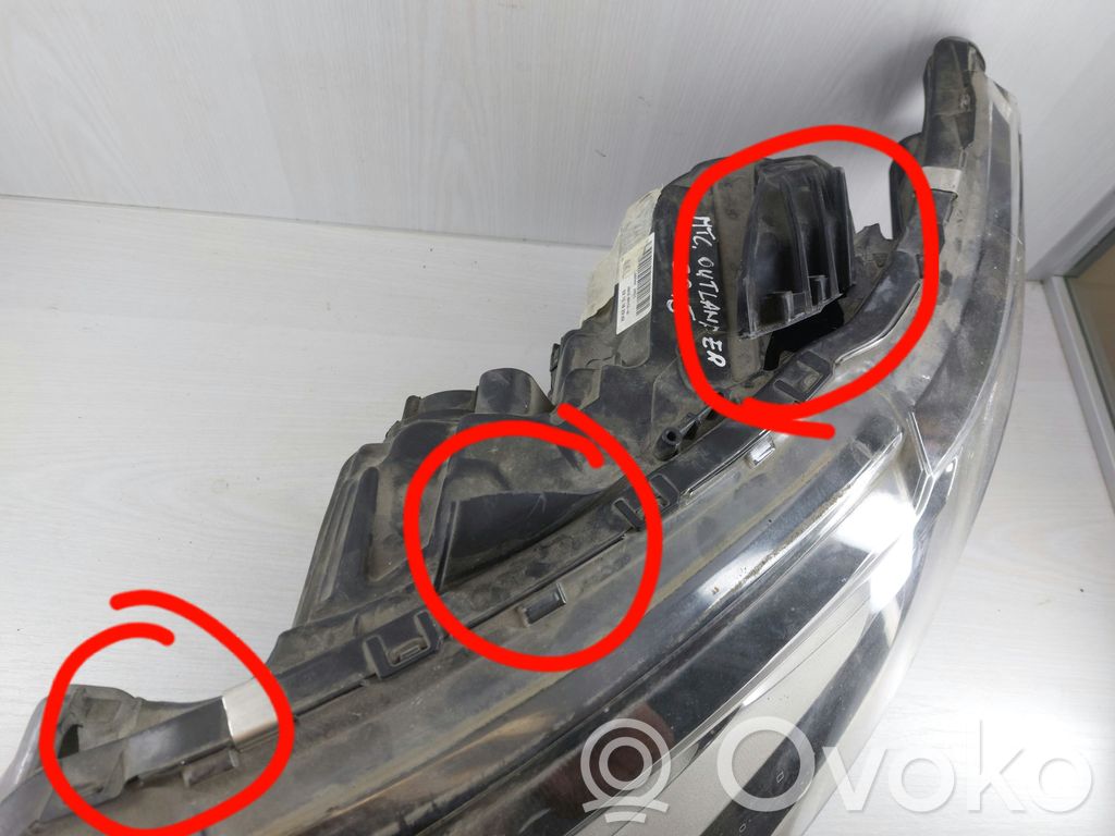 Mitsubishi Outlander Headlight/headlamp 