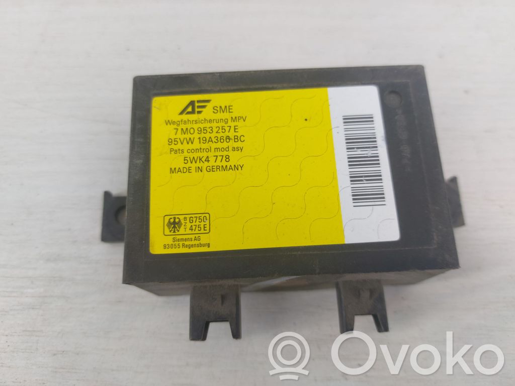 Immobilizer control unit/module   7M0953257E