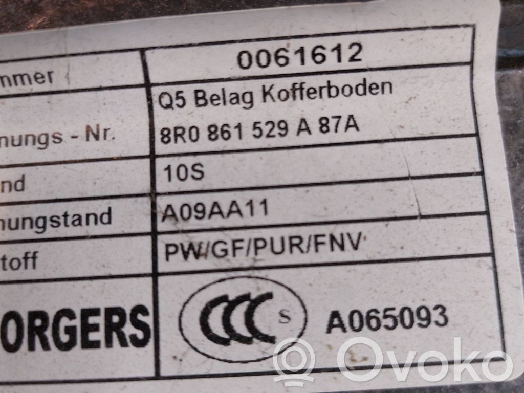 Audi Q5 SQ5 8R Inne elementy wykończenia bagażnika 