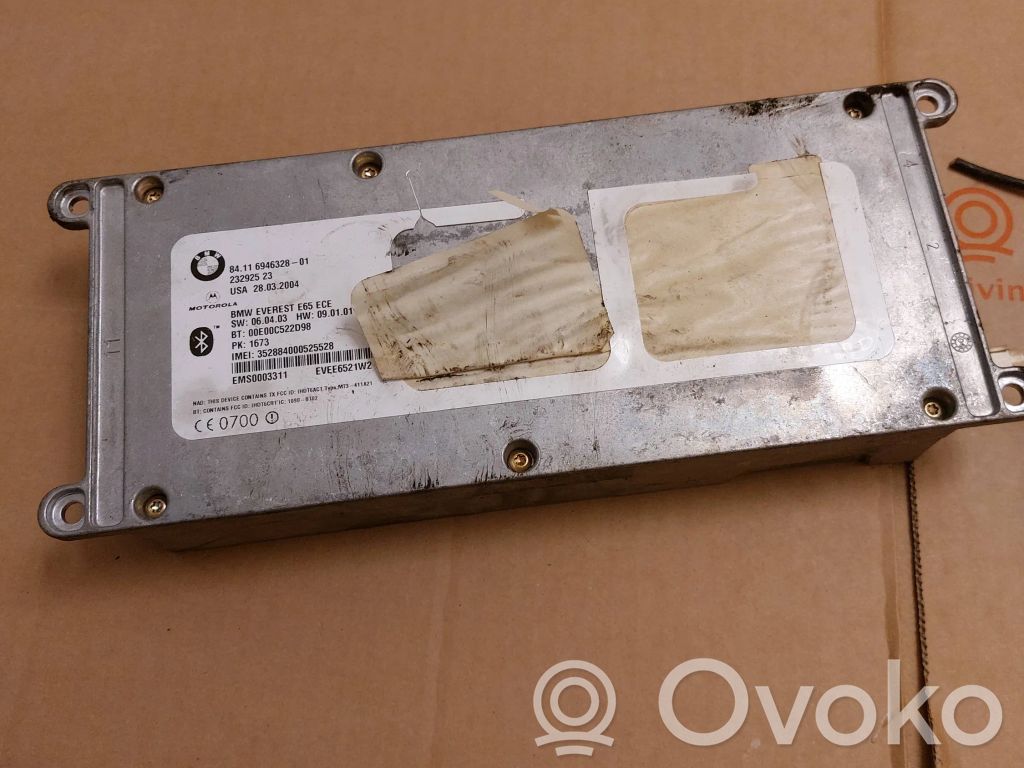 BMW 7 E65 E66 Moduł / Sterownik Bluetooth 