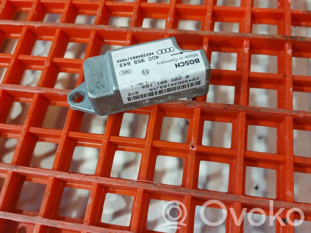 Sensor impacto/accidente para activar Airbag   4D0959643,023BA003JYRN