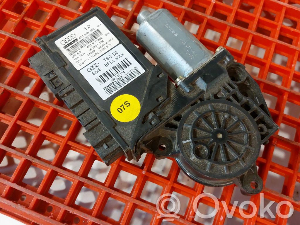 Audi A8 S8 D3 4E Fensterhebermotor Tür vorne 