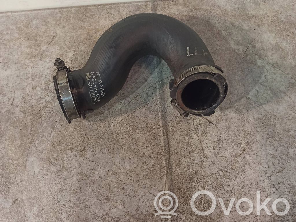 Audi A8 S8 D3 4E Interkūlera šļūtene (-es) / caurule (-es) 