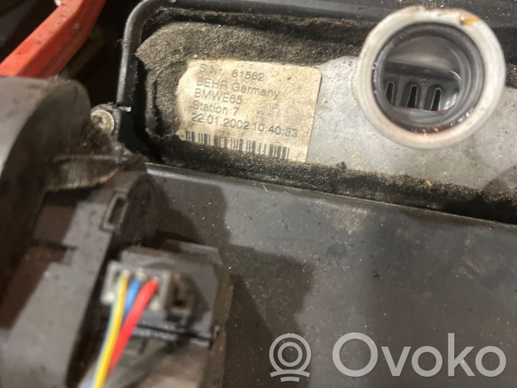Interior heater climate box assembly   8379945,0018653,9401032