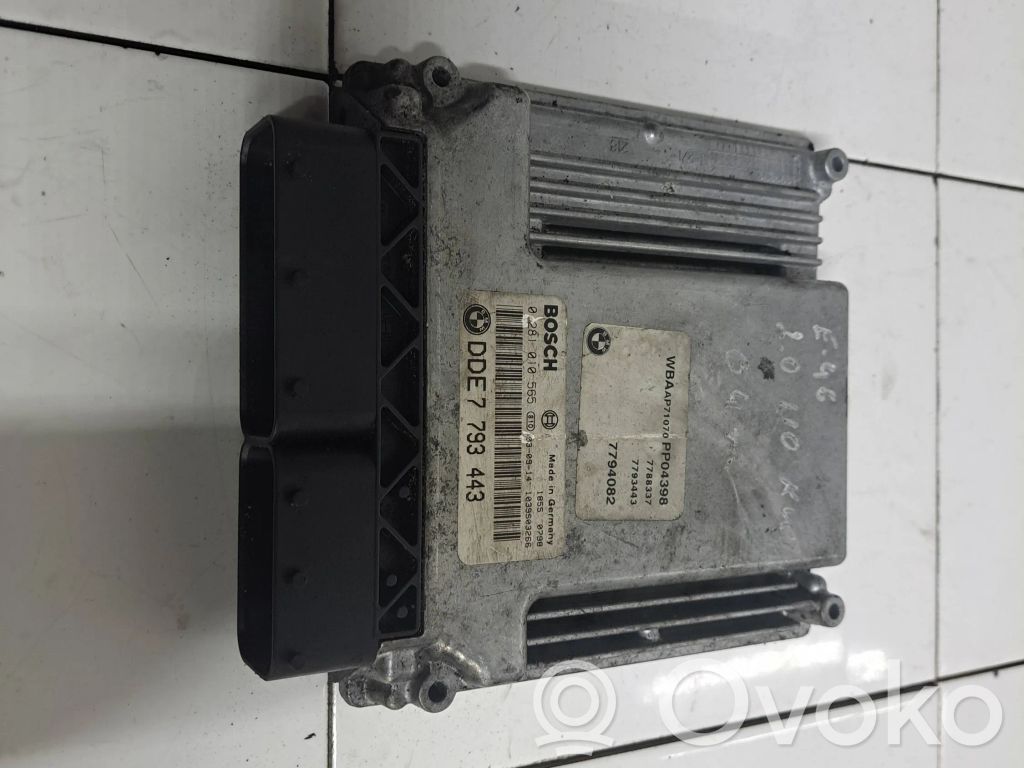 BMW 3 E46 Engine control unit/module 