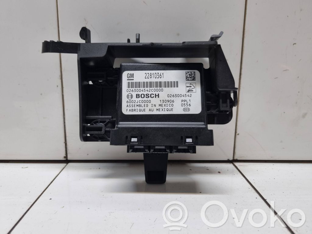 Opel Astra J Блок управления парковки 