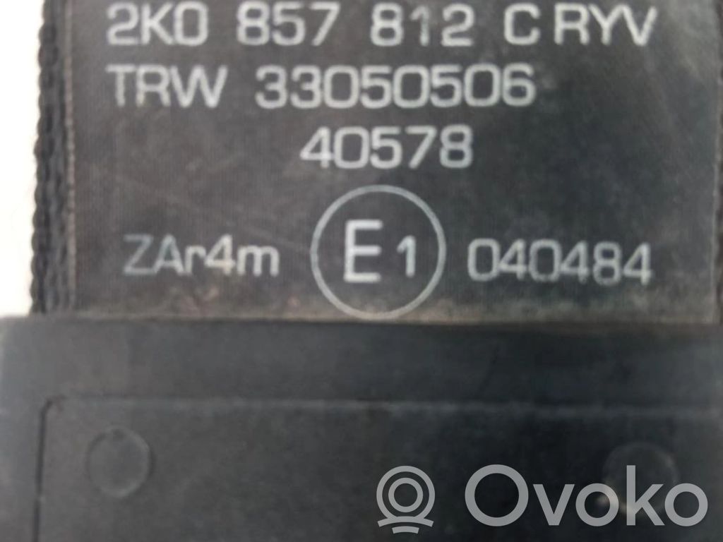 Volkswagen Caddy Cinturón trasero 