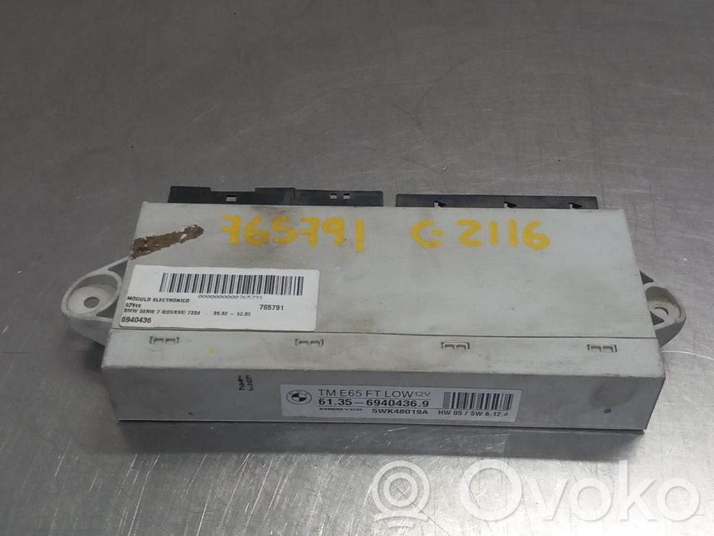 Variklio valdymo blokas   6940436