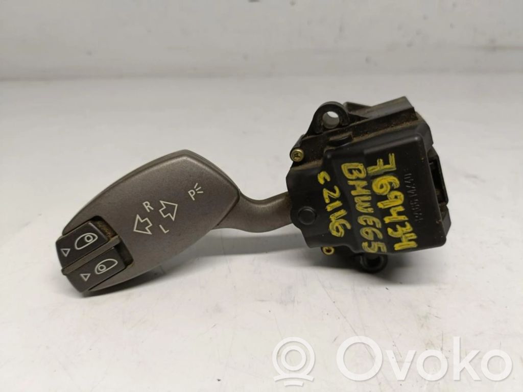 BMW 7 E65 E66 Commodo, commande essuie-glace/phare 