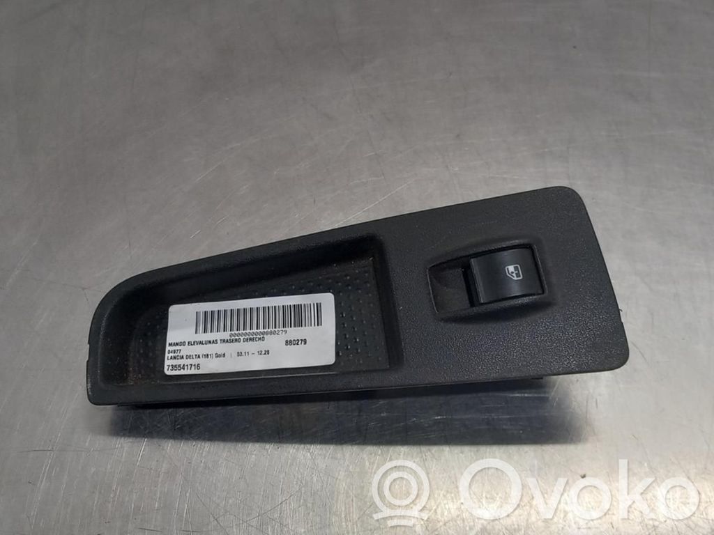 Lancia Delta III Electric window control switch 