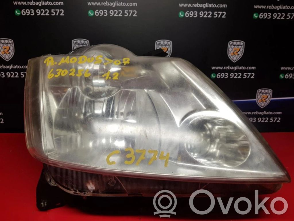 Renault Modus Phare frontale 