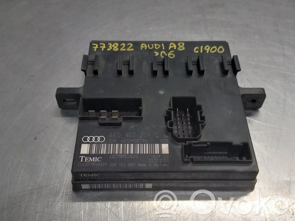 Audi A8 S8 D3 4E Unidad de control/módulo del motor 