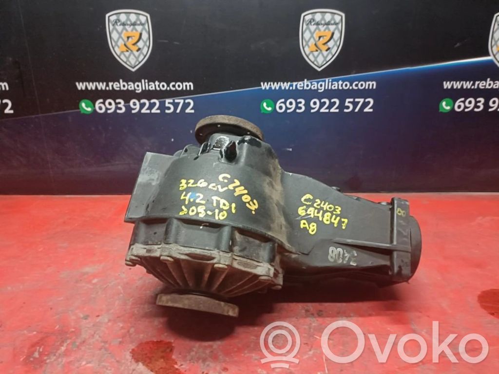 Audi A8 S8 D3 4E Tylny mechanizm różnicowy 