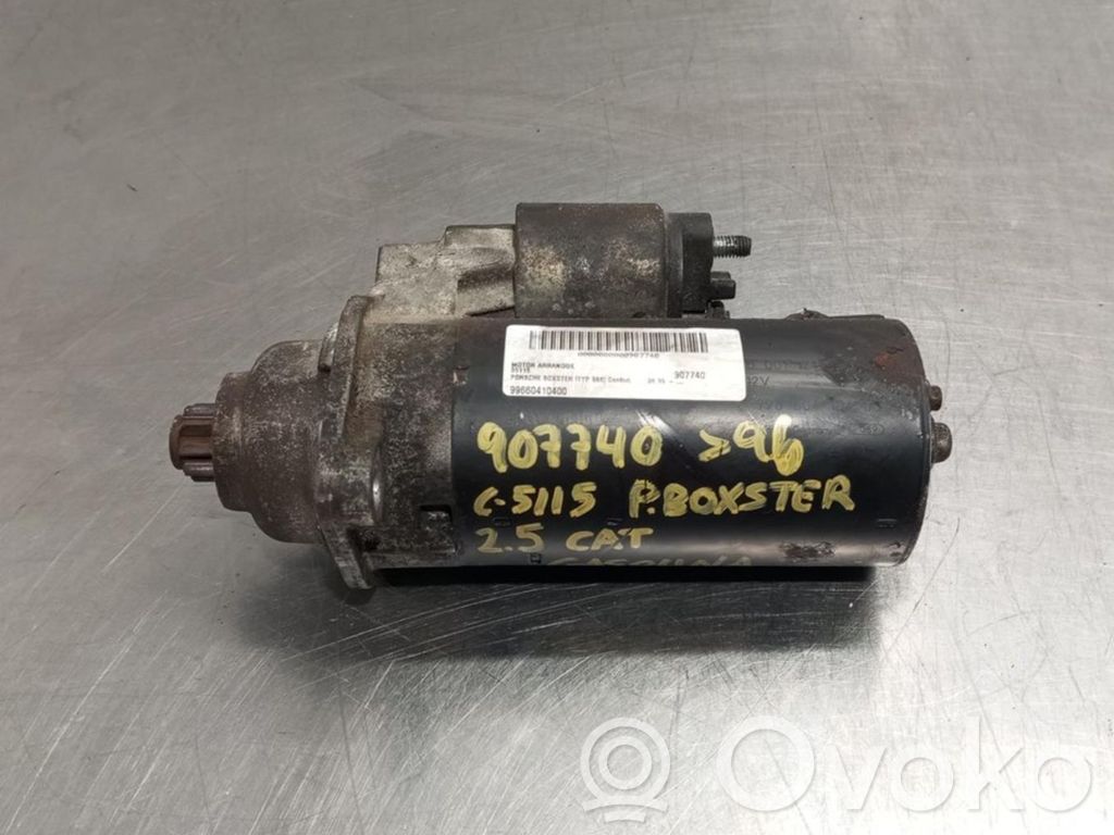 Porsche Boxster 986 Motor de arranque 