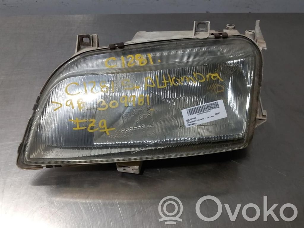 Seat Alhambra (Mk1) Lampa przednia 