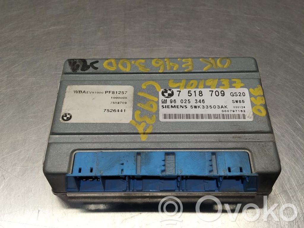 BMW 3 E46 Gearbox control unit/module 