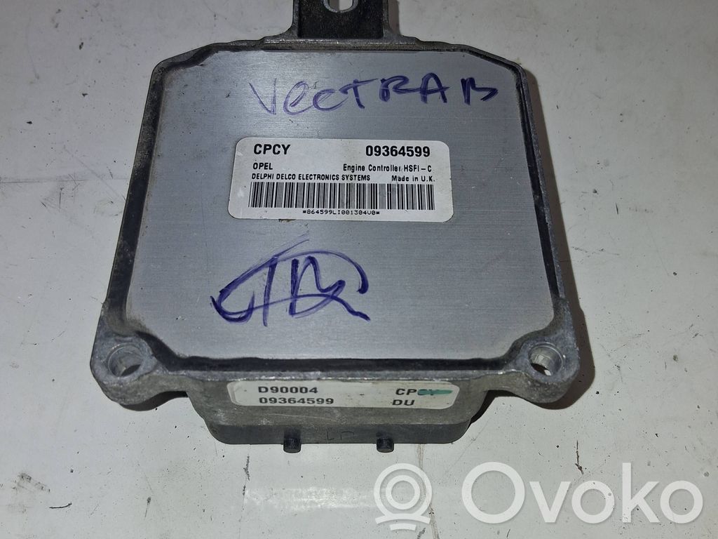 Engine control unit/module   09364599,864599L1001304U0