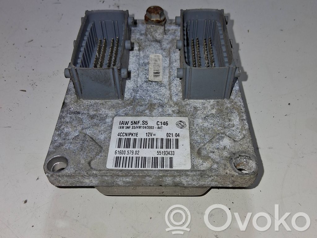 Engine control unit/module   55193433,4CCN1PK1E,6160057902