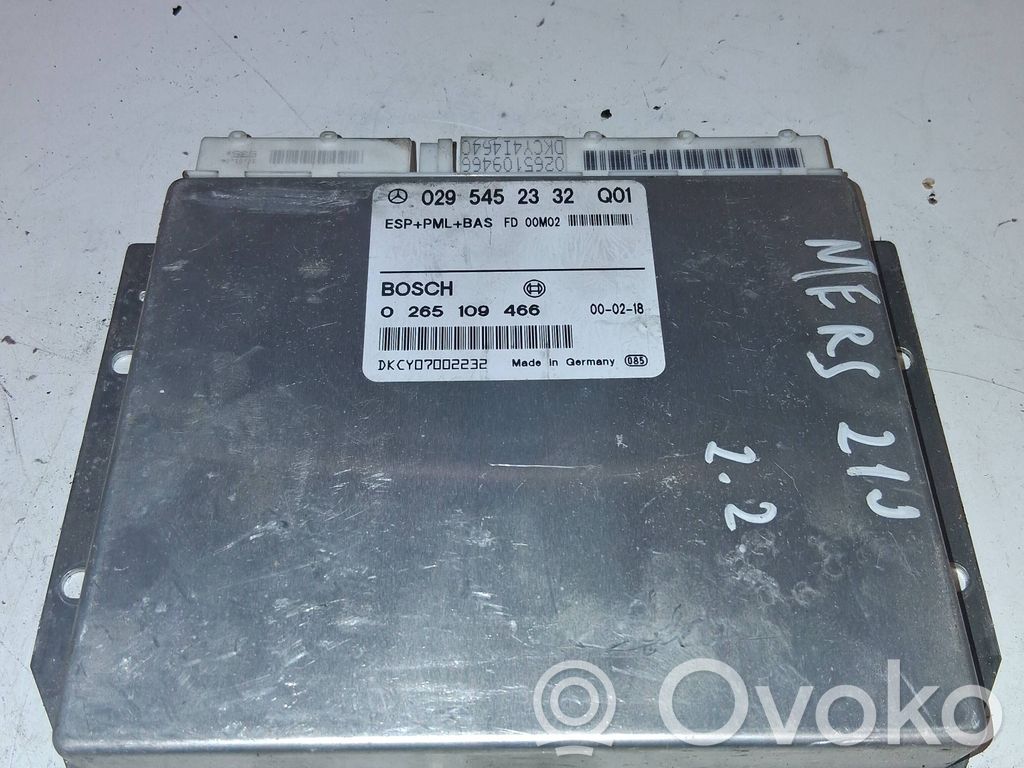 ABS control unit/module   0295452332,DKCY07002232,0265109466