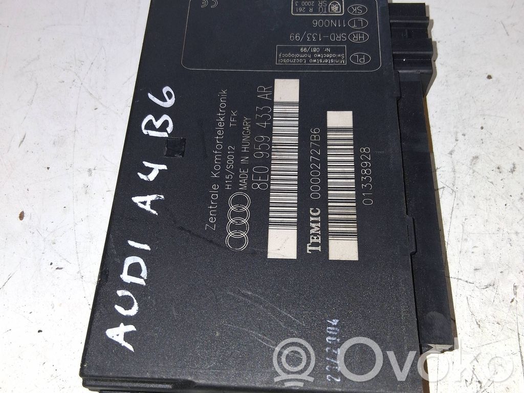 Module confort   8E0959433AR,00002727B6,01338928