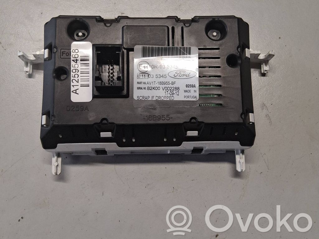 Ford B-MAX Screen/display/small screen 