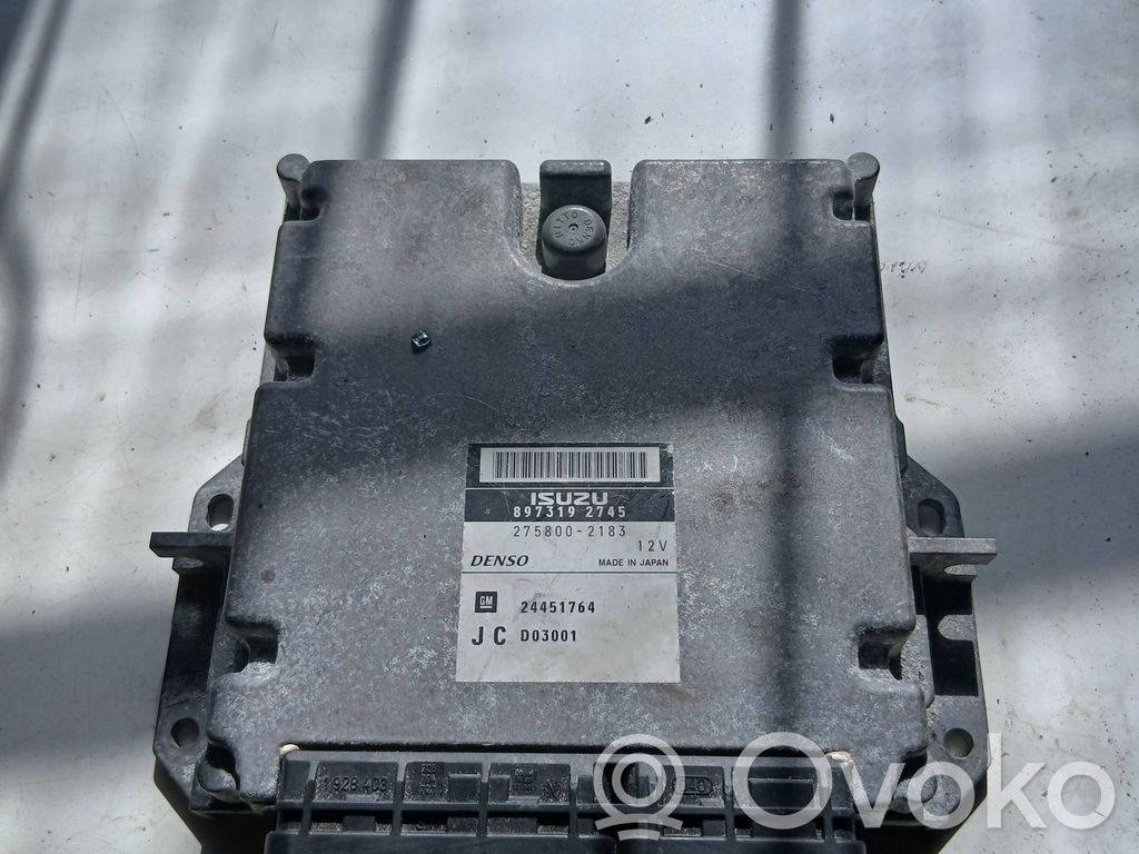 Opel Vectra C Engine control unit/module 
